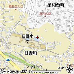 長崎県佐世保市日野町1539周辺の地図