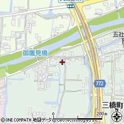 福岡県柳川市三橋町蒲船津631周辺の地図
