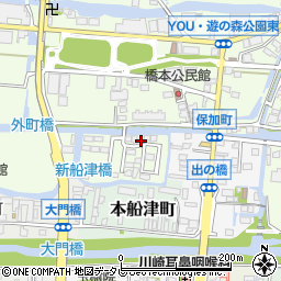 福岡県柳川市三橋町柳河988-5周辺の地図