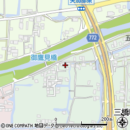 福岡県柳川市三橋町蒲船津620周辺の地図