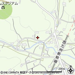 佐賀県武雄市東川登町大字永野7880-2周辺の地図