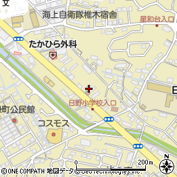 長崎県佐世保市日野町1238周辺の地図