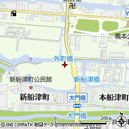福岡県柳川市三橋町柳河980周辺の地図
