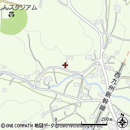 佐賀県武雄市東川登町大字永野7880周辺の地図