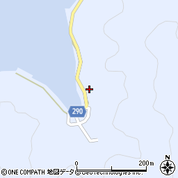 愛媛県宇和島市日振島554周辺の地図