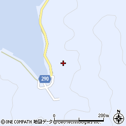 愛媛県宇和島市日振島529周辺の地図