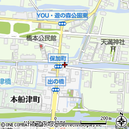 福岡県柳川市三橋町柳河1054周辺の地図