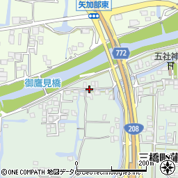 福岡県柳川市三橋町蒲船津677周辺の地図
