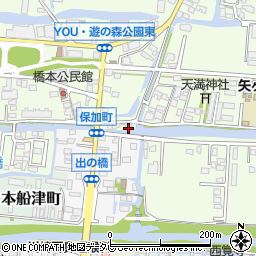 福岡県柳川市三橋町柳河1052周辺の地図