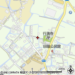 福岡県柳川市田脇635周辺の地図