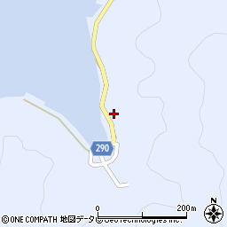 愛媛県宇和島市日振島556周辺の地図