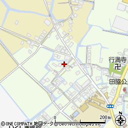 福岡県柳川市田脇685周辺の地図