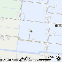 佐賀県杵島郡白石町福田977周辺の地図