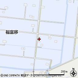 佐賀県杵島郡白石町福田30周辺の地図