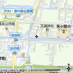 福岡県柳川市三橋町柳河474周辺の地図