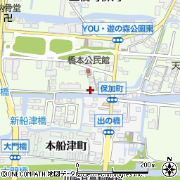 福岡県柳川市三橋町柳河991-1周辺の地図