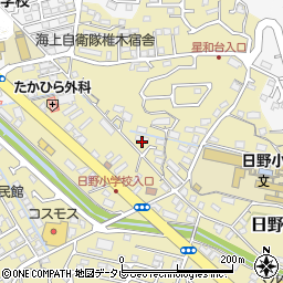 長崎県佐世保市日野町1276周辺の地図