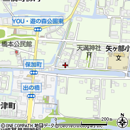 福岡県柳川市三橋町柳河475周辺の地図