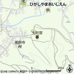 福岡県みやま市瀬高町小田2017周辺の地図