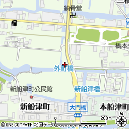福岡県柳川市三橋町柳河1013周辺の地図