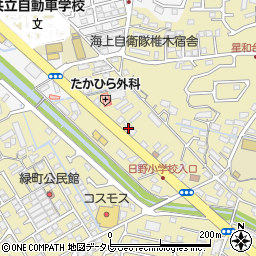 長崎県佐世保市日野町1911周辺の地図