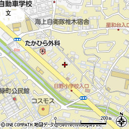 長崎県佐世保市日野町1895周辺の地図