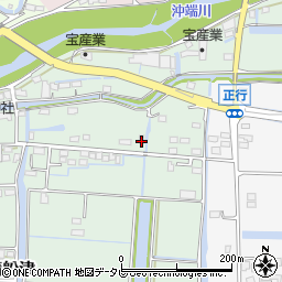 福岡県柳川市三橋町蒲船津947周辺の地図