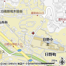 長崎県佐世保市日野町1811周辺の地図