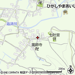 福岡県みやま市瀬高町小田1834周辺の地図