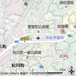 松周辺の地図