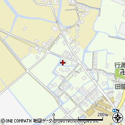 福岡県柳川市田脇654周辺の地図