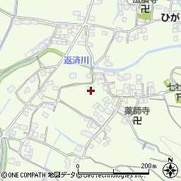 福岡県みやま市瀬高町小田1810周辺の地図