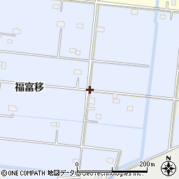 佐賀県杵島郡白石町福田72周辺の地図