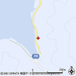 愛媛県宇和島市日振島562周辺の地図