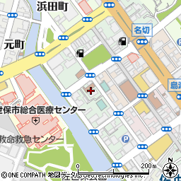 長崎県佐世保市湊町6周辺の地図