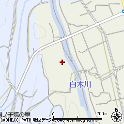 福岡県八女市立花町白木6838-1周辺の地図