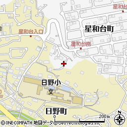 長崎県佐世保市星和台町2-10周辺の地図