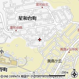 長崎県佐世保市星和台町18-11周辺の地図