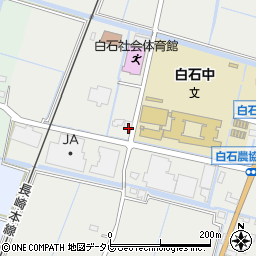 佐賀県杵島郡白石町遠江22周辺の地図