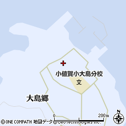 長崎県小値賀町（北松浦郡）大島郷周辺の地図