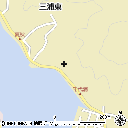 愛媛県宇和島市三浦東2241周辺の地図