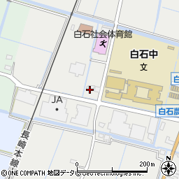 佐賀県杵島郡白石町遠江23-2周辺の地図