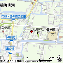 福岡県柳川市三橋町柳河485周辺の地図