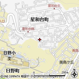 長崎県佐世保市星和台町18-17周辺の地図