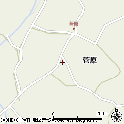 大分県玖珠郡九重町菅原469周辺の地図