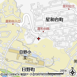 長崎県佐世保市星和台町3-1周辺の地図