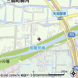 福岡県柳川市三橋町柳河126周辺の地図