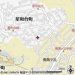 長崎県佐世保市星和台町18-9周辺の地図