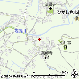 福岡県みやま市瀬高町小田1514周辺の地図