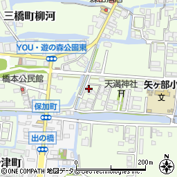 福岡県柳川市三橋町柳河483周辺の地図